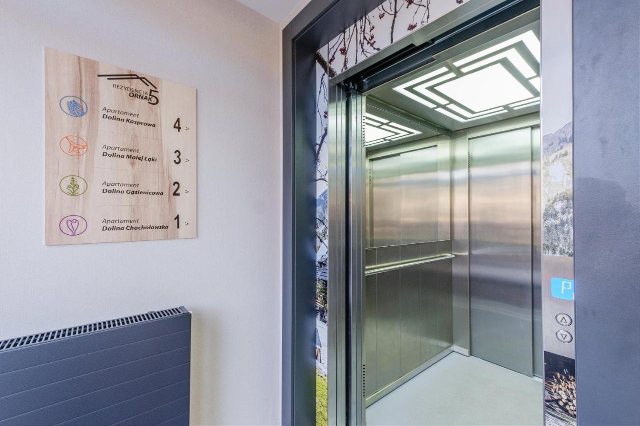Rezydencja Ornak 5 - Stylowe Apartamenty Z Balkonami I Jacuzzi, 5 Min Pieszo Do Krupowek, Izby Podhalanskie 扎科帕内 外观 照片